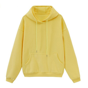 Sweat à capuche uni en coton pour homme, design unisexe, broderie, cordon de serrage, mode unisexe, surdimensionné, poids lourd - Product Image 5