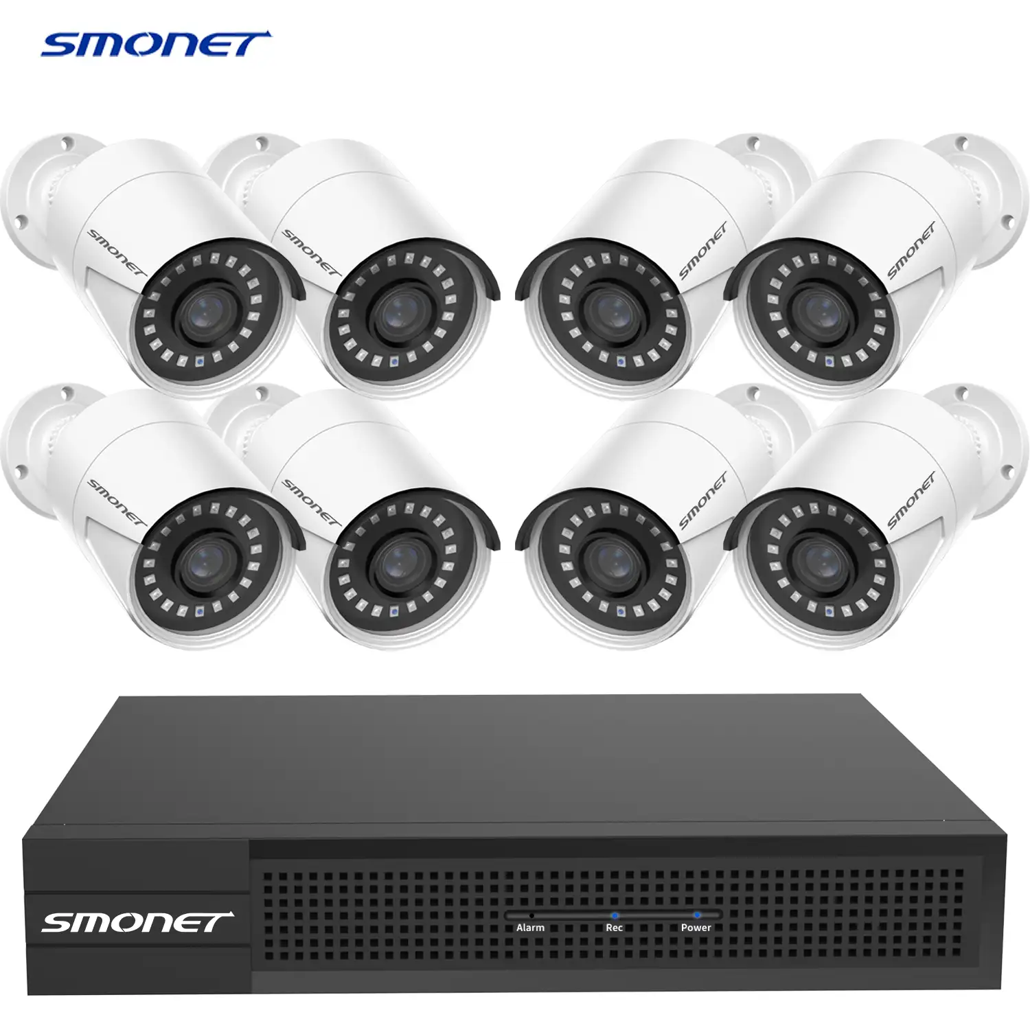 5MP 1080p 8ch Smart Kamera POE Kamera Kit versteckte Kamera Spion