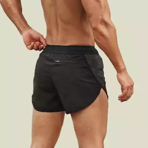 กางเกงขาสั้นผ้าไนลอนโพลีเอสเตอร์แห้งเร็วสำหรับออกกำลังกายวิ่งชายหาดมีโลโก้ออกแบบได้ตามต้องการสำหรับฤดูร้อน - Product Image 4