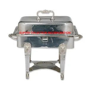 Plato de frotamiento cuadrado de plata con elevador de pierna, nuevo diseño, gran oferta - Product Image 1