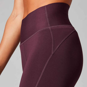 Mallas de Fitness para mujer, mallas de realce para gimnasio, de cintura alta, sólidas, sin costuras, para entrenamiento - Product Image 4