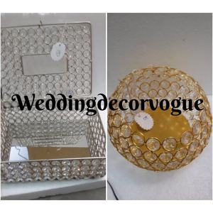 Portavelas de Cristal, Soporte para Velas de Té, Decoración de Bodas, Centro de Mesa, Portavelas de Vidrio para Decoración de Eventos y Fiestas, Suministro de Exportación a India - Product Image 2