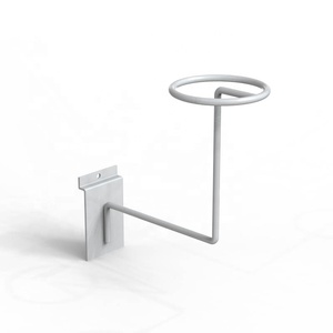 Slatwall Thép Chrome giá kệ Nắp hiển thị tường hat chủ cho slat - Product Image 3