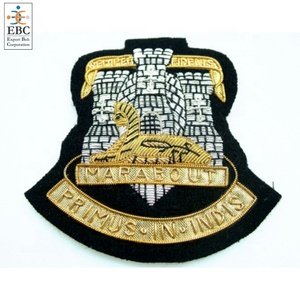 Huy Hiệu Huy Hiệu Huy Hiệu Huy Hiệu Huy Hiệu Thêu Dây Vàng 3D Bóng 3D OEM Huy Hiệu Huy Hiệu Huy Hiệu Áo Khoác Thêu Tay Pakistan Đồ Vàng Thủ Công - Product Image 3