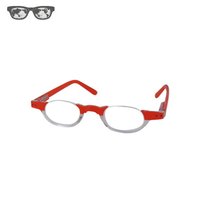 Gafas de Lectura Populares para Mujer, Diseño Redondo y Pequeño con Media Montura