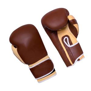 Guantes de boxeo personalizados 2022 Guantes de entrenamiento de cuero genuino para adultos en tamaños 8oz 12oz 16oz 14oz - Product Image 2
