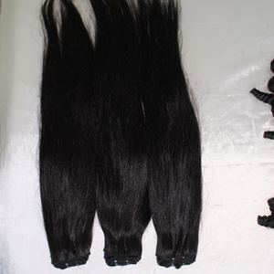 Haute Qualité 100% Vierge Remy Vietnamien Peau Trame Bundle De Cheveux Humains Non Transformé Lâche Vague Profonde Naturel Italien Curl HD Dentelle - Product Image 5