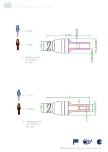 Gen1 Connecteur sans aiguille 11C017 Type droit pour tube 2.3 ~ 2.4mm Plastique médical sans aiguille - Product Image 5