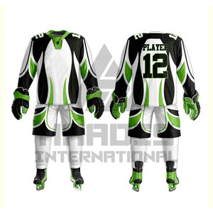 เครื่องแบบฮ็อกกี้น้ำแข็งโพลีเอสเตอร์สำหรับ100% เครื่องแบบฮ็อกกี้น้ำแข็งสั่งทำ - Product Image 2