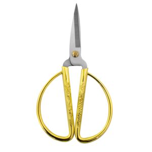 Vente chaude Vintage Style Or Poignée Poignée En Acier Inoxydable De Haute Qualité 6 "15cm Ménage Tailleur Artisanat Ciseaux - Product Image 1