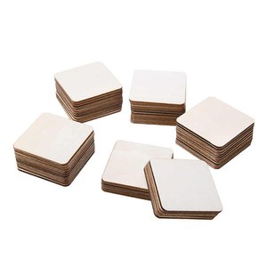 Posavasos de MDF personalizado, posavasos de madera maciza de Acacia para café, decoración del hogar, cocina, posavasos de MDF a la venta - Product Image 6