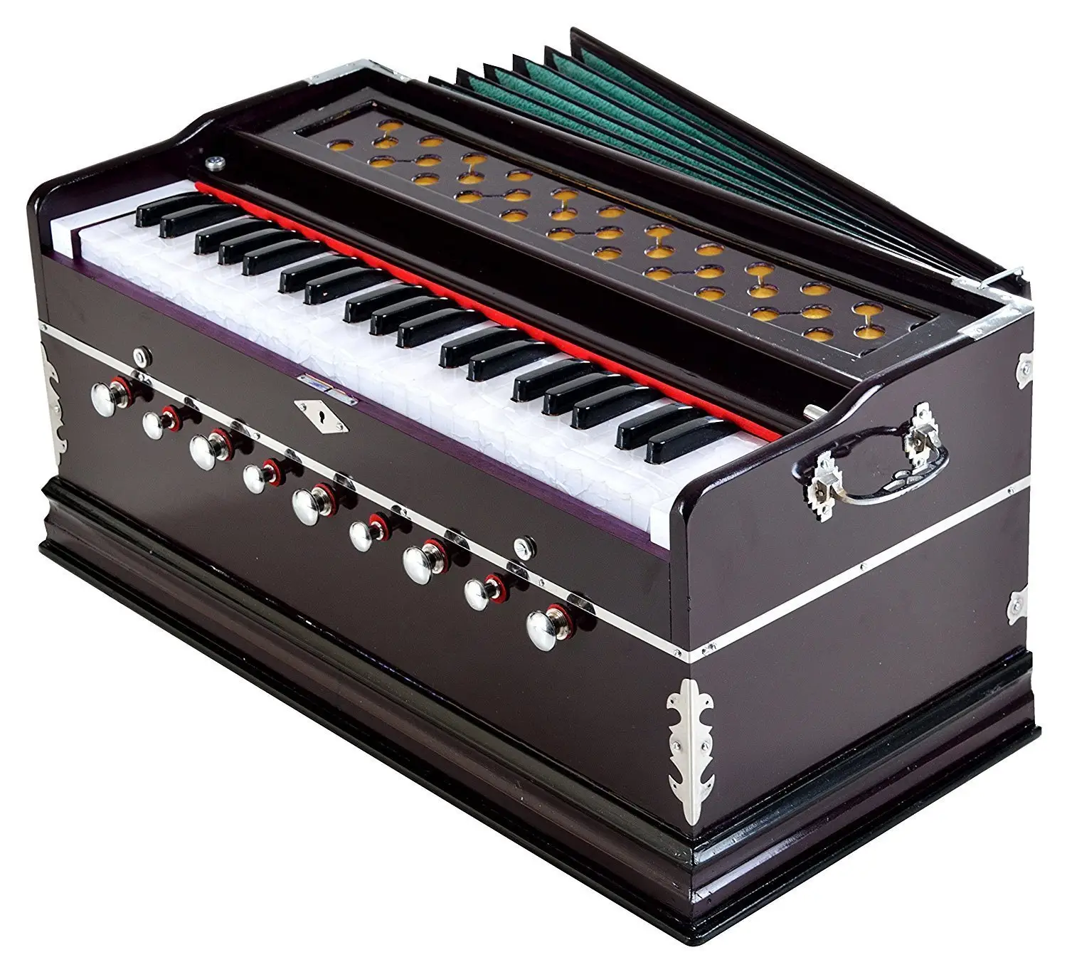 Hoge Nominale Houten Single Reed Harmonium Met Groothandel Prijs In India