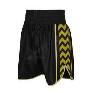 Short de boxe thaï en satin personnalisé pour hommes MMA et Fitness Sublimation Design pour le combat - Product Image 1