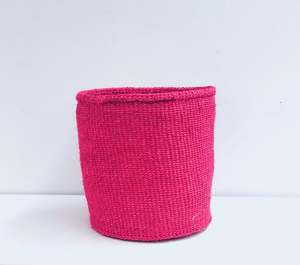 Hot pink Style <b>Small</b> Storage Basket Bag for Home Decoration Helloweem Gift for Your Home - Product Image 1