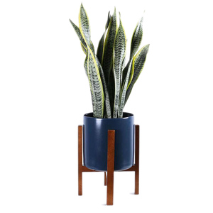 Maceta decorativa para el hogar con soporte, maceta de Metal de gran calidad para decoración de jardín, hecha a mano a granel - Product Image 2
