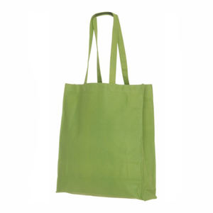 Nouveaux sacs à provisions à bandoulière en coton durable écologique à la mode, couleurs unies, plusieurs tailles, logo personnalisable, quantité minimale de commande bas - Product Image 5