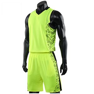 Uniforme de baloncesto sublimado para hombre, combinación de colores, 2022 poliéster, último diseño, 100% - Product Image 6