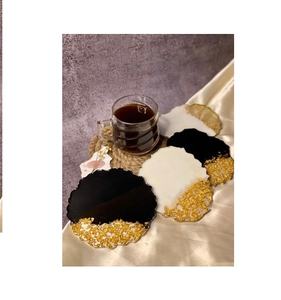 Resin <b>coaster</b> and Tea Cup <b>coaster</b> and <b>Drink</b> <b>Coaster</b> for Living and Dining Table and Hot Sale Product - Product Image 1