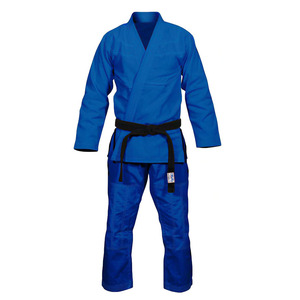 Chaqueta Azul Kendo 550gsm 100% Algodón Unisex Adultos Ropa de Artes Marciales Judo - Product Image 5