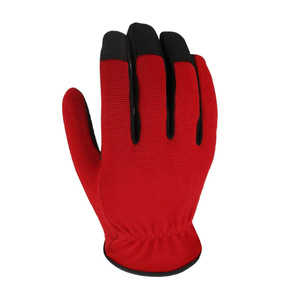 Unisex Windproof Stretchable Rigger Gloves Wholesale OEM Design <b>Synthetic</b> <b>Leather</b> Safety Gloves Genuine <b>Leather</b> - Product Image 1
