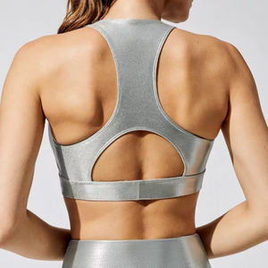 Fashion Sports Bras Breathable <b>Padded</b> Push up Sports Top Fitness Gym Yoga Workout Sports Bra - Product Image 5