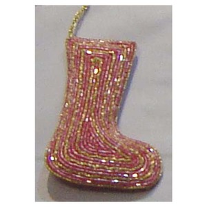 Handmade Christmas Tree Decoration Stocking Hanging Ornament - Product Image 1