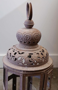 Chất Lượng Cao New Handmade Trang Trí Xỏ Kim Loại Đèn Lồng Cho Trong Nhà Và Ngoài Trời Nhà Giáng Sinh Trang Trí - Product Image 5