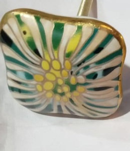 Tiradores de puerta de cerámica Vintage, tiradores de cajón cromados multidiseñados para dormitorio, uso de Hotel al aire libre para cocina, sala de estar, Bar en casa - Product Image 5