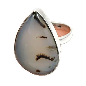 Sólido 925 Plata de Ley Vintage hecho a mano anillo de zafiro Natural Montana anillo de compromiso ovalado precio al por mayor anillo para mujer - Product Image 1