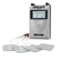 Appareil de physiothérapie portable EV-806A TENS EMS pour soulager la douleur à domicile, 5 modes TENS + 3 modes EMS, Classe II, fabriqué à Taïwan, garantie 1 an