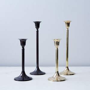 Soporte de vela de anillo elegante hecho a mano, diseño de Metal alto, BRASSWORLD INDIA, decoración del hogar, estilo indio inspirado (INS inspirado - Product Image 5