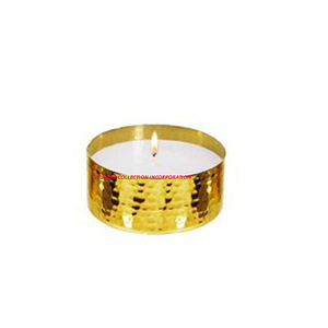 <b>Gold</b> Hammered Custom Metal <b>Tea</b> <b>Light</b> <b>Holder</b> Handmade Wholesale and Manufacturers - Product Image 1