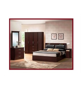 Ensemble de meubles de chambre royale en bois massif, meubles de style Dubai en bois massif - Product Image 6