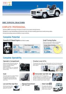 รถแทรกเตอร์ลากจูงดีเซลสำหรับสนามบิน - Product Image 2