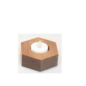Bougeoirs de décoration de meilleure qualité, en bois naturel, design à la main, couleur bois naturel, à usage manuel - Product Image 3