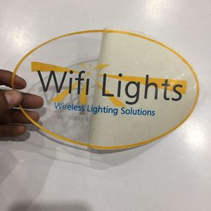 Pegatinas decorativas de vinilo transparente personalizadas, etiquetas impermeables autoadhesivas con serigrafía UV, etiquetas elegantes transparentes - Product Image 6