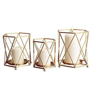 Portavelas decorativo con diseño grabado para el hogar, centro de mesa navideño, portavelas para velas T-light. - Product Image 4