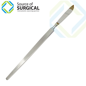 Manche de scalpel chirurgical avec lame fixe, à commande manuelle, certifié CE, instrument de classe I - Product Image 2