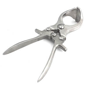 Pinzas de castración personalizadas de acero inoxidable alemán veterinario punzón veterinario/alicates de castración más vendidos - Product Image 1