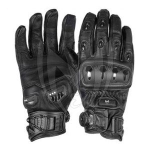 Guantes de impacto impermeables de invierno y verano para carreras de motos Protección de cuero cómoda para propietarios de bicicletas - Product Image 1