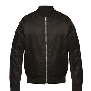 เสื้อบอมเบอร์แจ็คเก็ต,เสื้อเบสบอลบอมเบอร์น้ำหนักเบาสีพื้น - Product Image 1