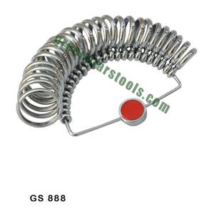 Essential Brass Jewelry Tools GS 877 Metal Gauge <b>Ring</b> Sizes for Crafting for <b>Ring</b> <b>Sizers</b> - Product Image 1