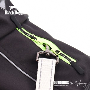 Softshell jaquetas para cachorro, atacado, vestuário de outono para cachorros com forro de lã - Product Image 5