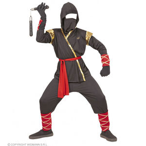 Uniforme ninja noir, costume noir, haute qualité, personnalisé, vente en gros - Product Image 2