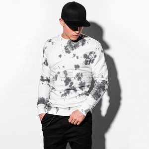 Venta al por mayor Tallas grandes Tie Dye Sudadera Para Unisex Moda de gran tamaño Tie-dye jerseys para damas - Product Image 6
