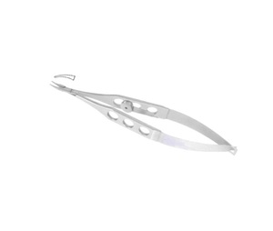 Micro porte-aiguille Mcpherson, incurvé très délicat, avec serrure en acier inoxydable, 10 CM, 1 pièce - Product Image 4
