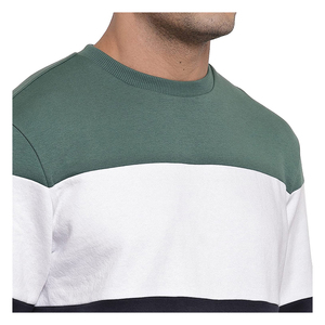 Sweat-shirt à col rond pour hommes, logo personnalisé, bon marché, sweat-shirt uni - Product Image 6