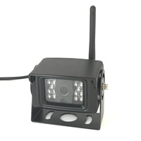 Moniteur sans fil d'enregistrement en boucle MDVR intégré 9 pouces avec caméra de recul de stationnement avant 2.4G système de camion de chariot élévateur