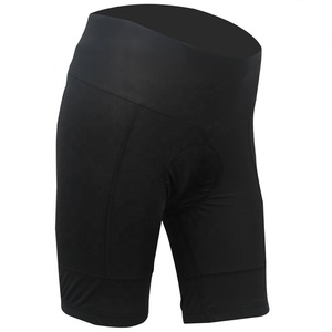 Quần Đùi Đạp Xe DEKO Cho Nữ, Có Lớp Lót, Màu Đen - Product Image 2