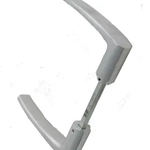 Juego de perillas de llanta de alta calidad, candado de carreras, color plateado, uso en puerta en la Oficina y el hogar - Product Image 1